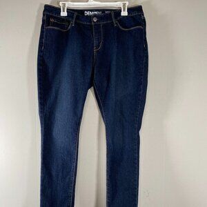 Levi's Denizen Modern Skinny Denim Jeans Women's 14 S/C Mid Rise Blue Casual